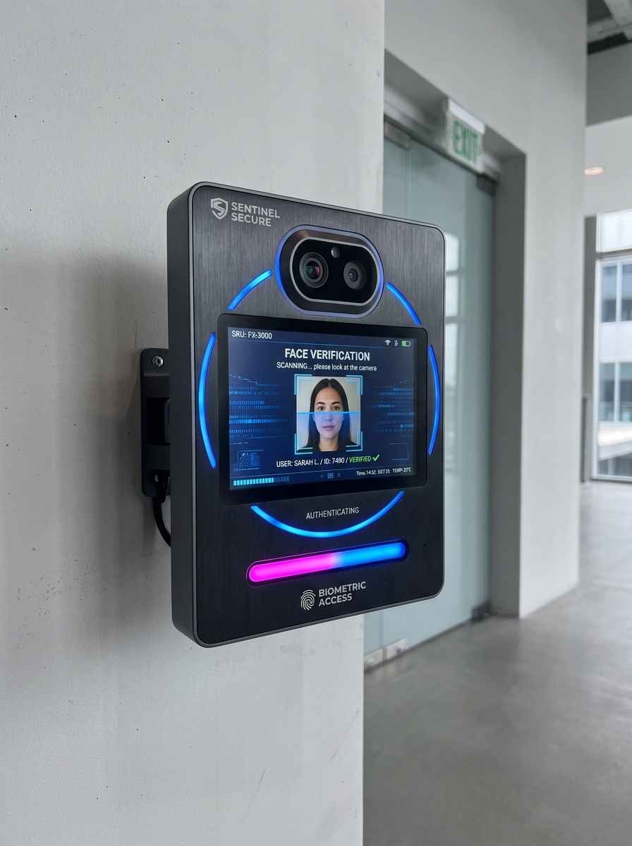 Face recognition access terminal on RV1126B